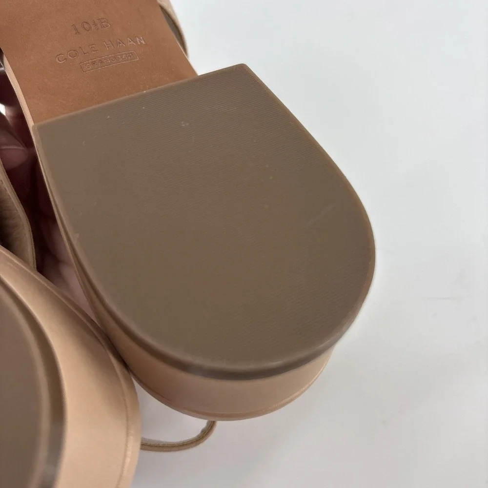 Cole Haan Menlo Skimmer Women's 10.5B Nude Pointed Toe Slingback Flats
